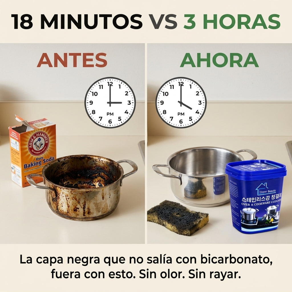 Pasta Limpiadora Ollas Acero Inoxidable - id39014 — vista 2