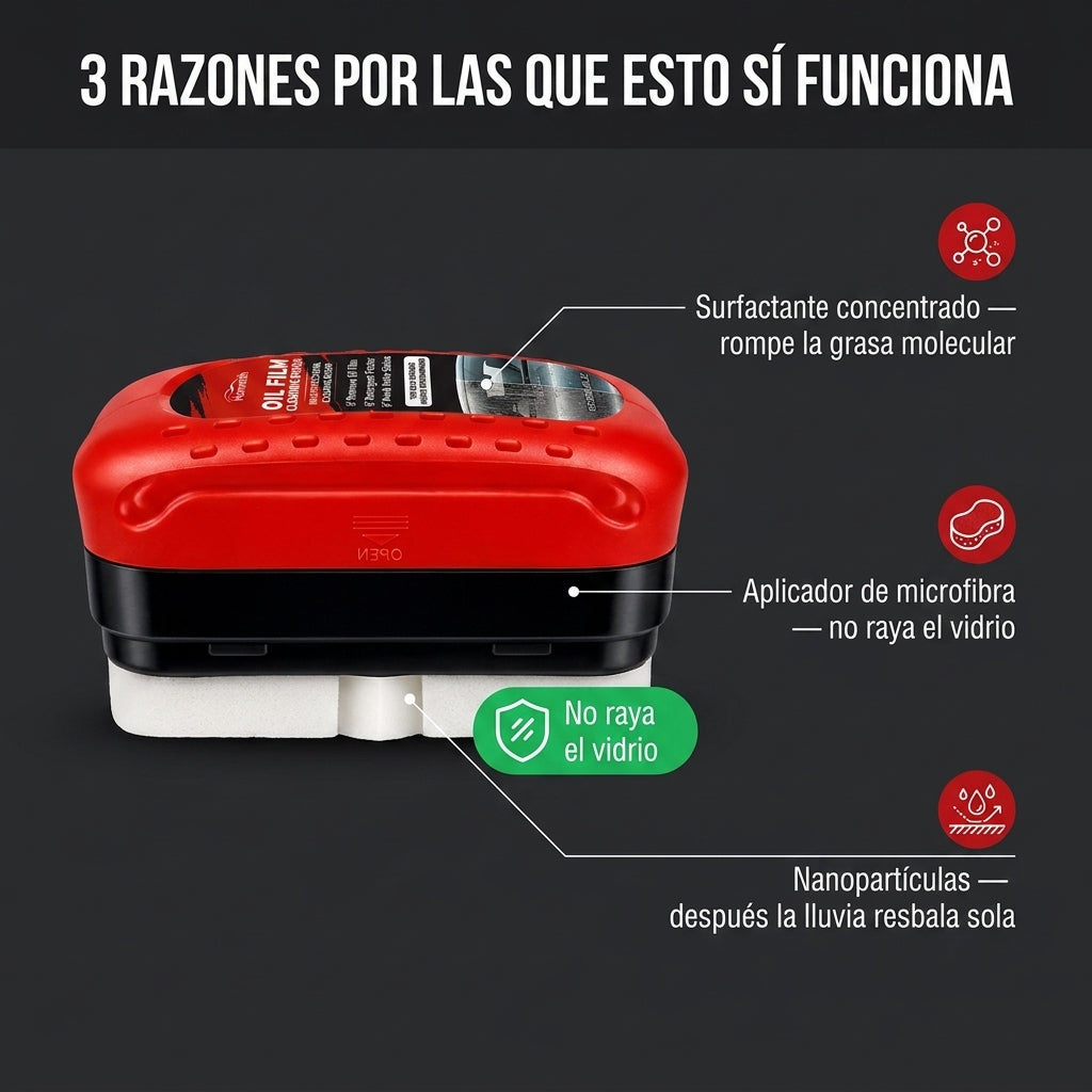Limpiador de Aceite Pulidor Para Vidrio - id36932 — vista 3